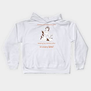 Cooking with Granmum Kids Hoodie